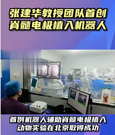 脊髓电极植入机器人