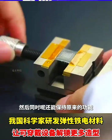 可穿戴的记忆材料