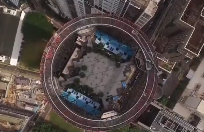 树木与建筑的结合