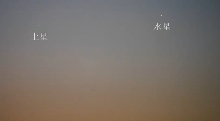 七星同现夜空