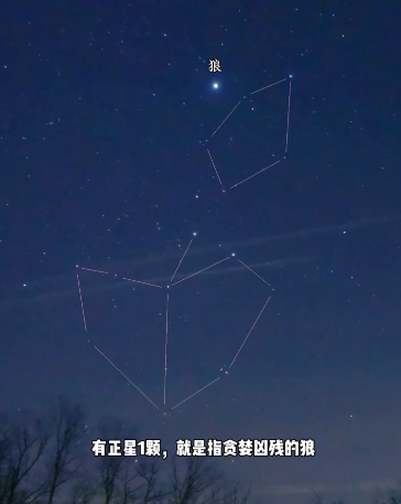弧矢射天狼星