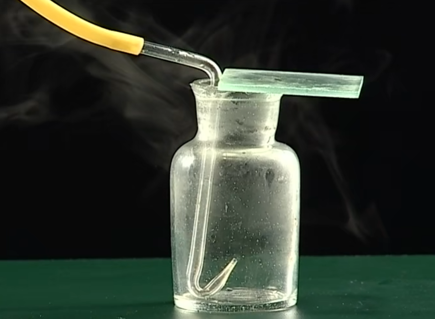 氢气在氯气中燃烧