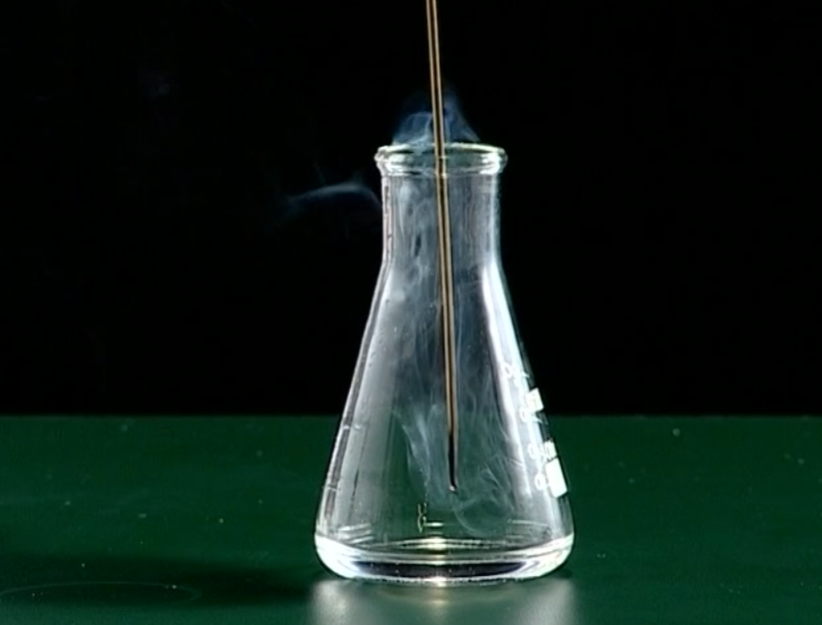 过氧化氢与二氧化锰反应