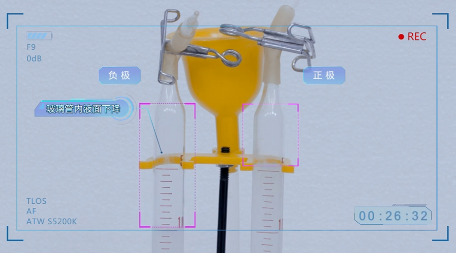 电解水探究水的组成