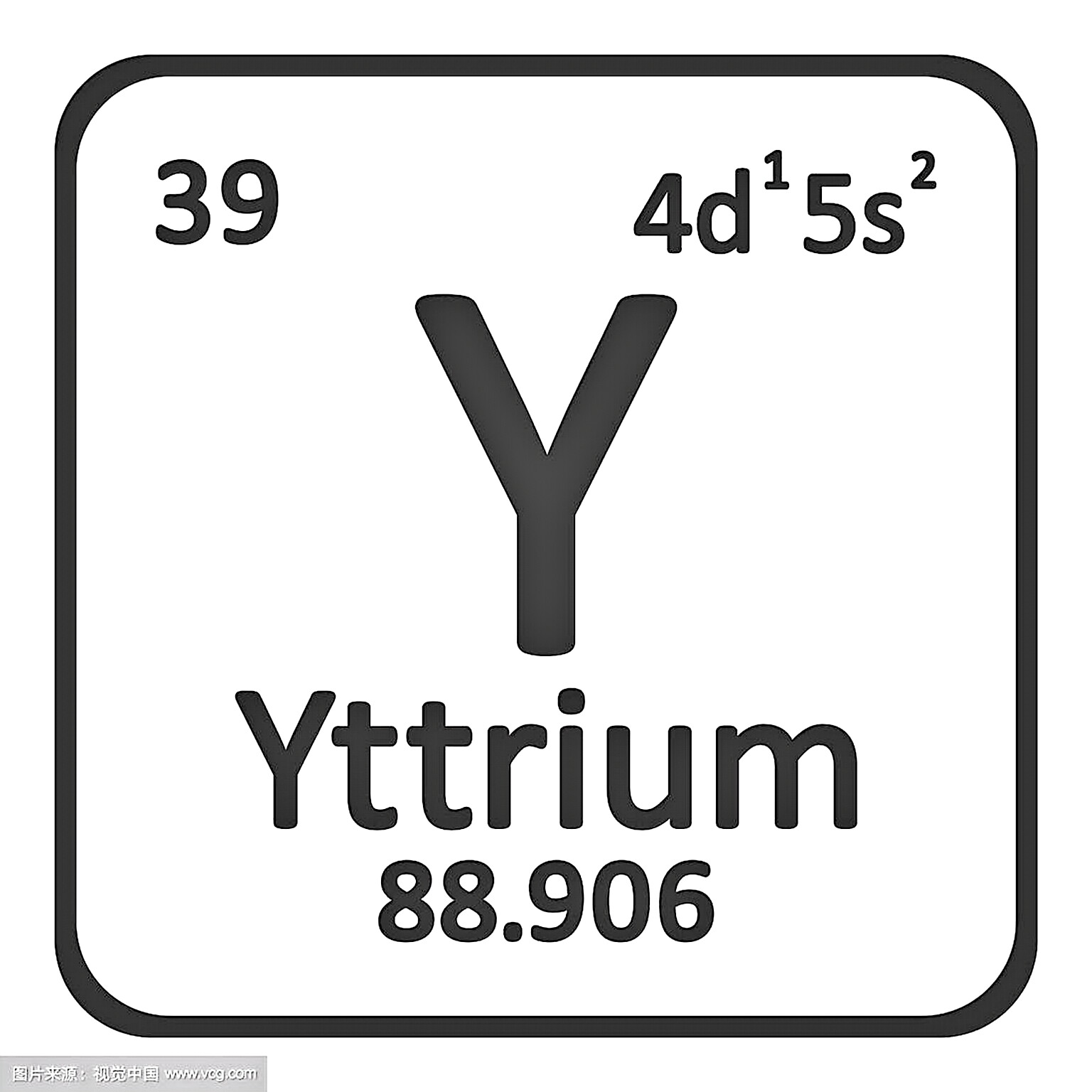  钇Y 第1个被发现的稀土金属元素 高温超导体的材料 