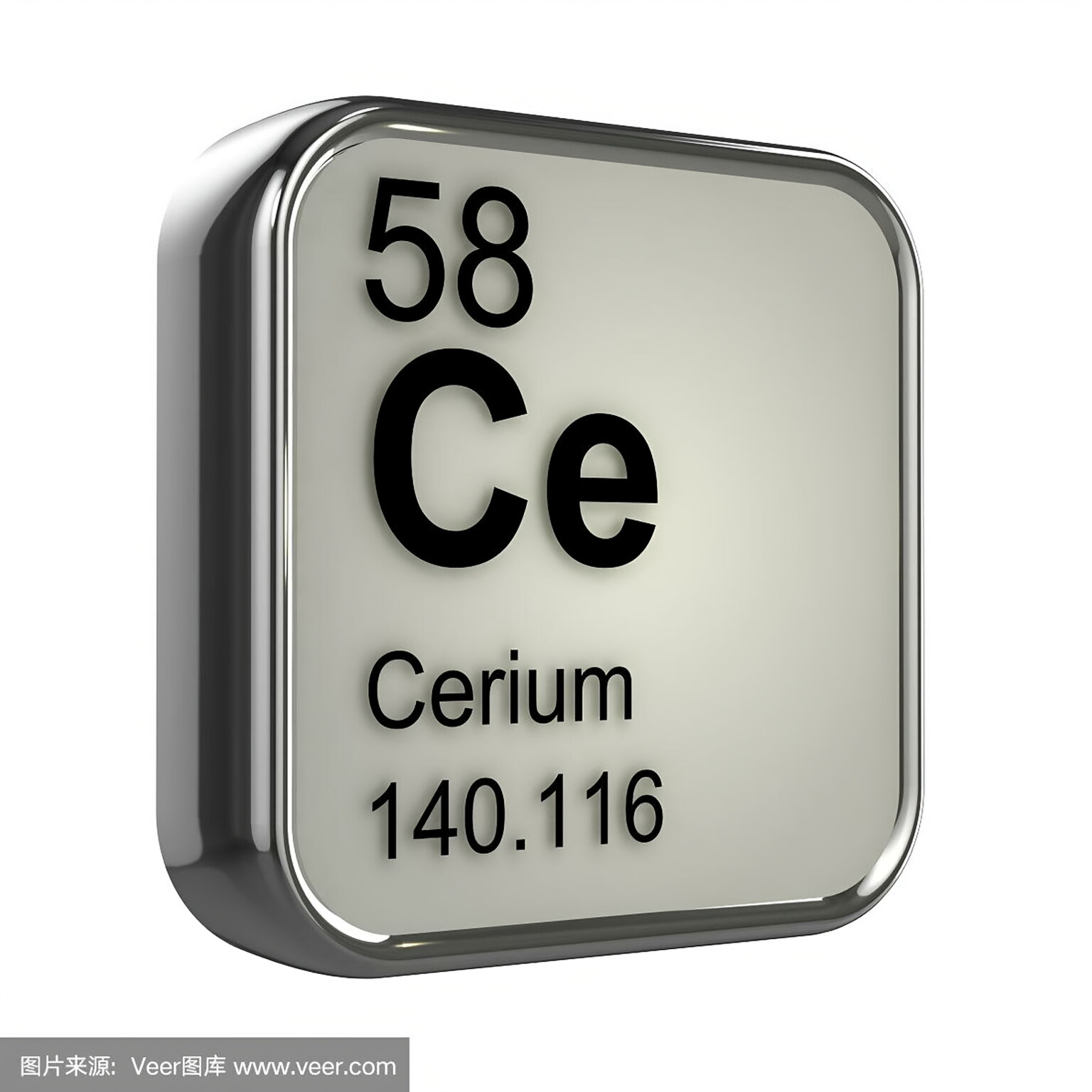  铈Ce 能产生耀眼火花 被称为“光明使者”的镧系金属