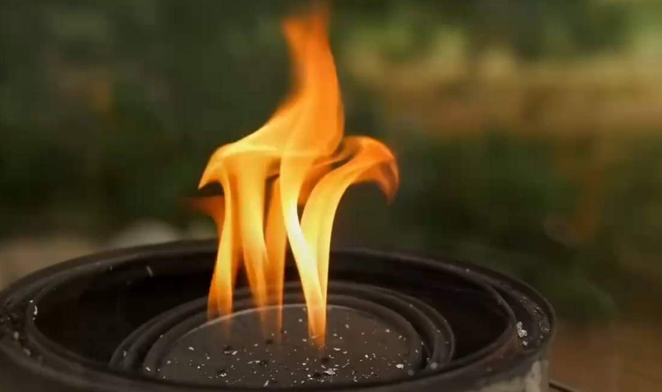 材料科普实验-木煤气