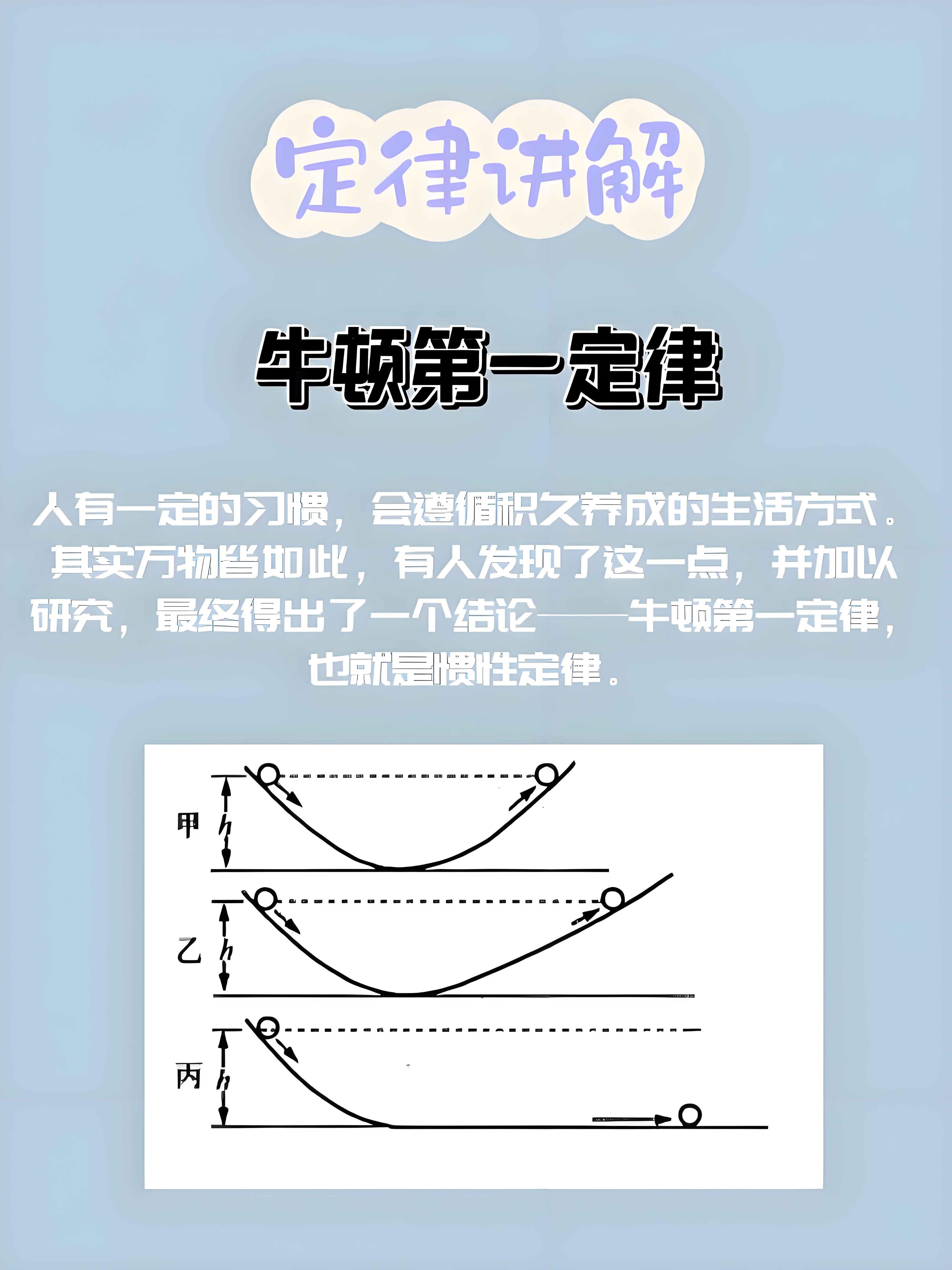 牛顿第一定律