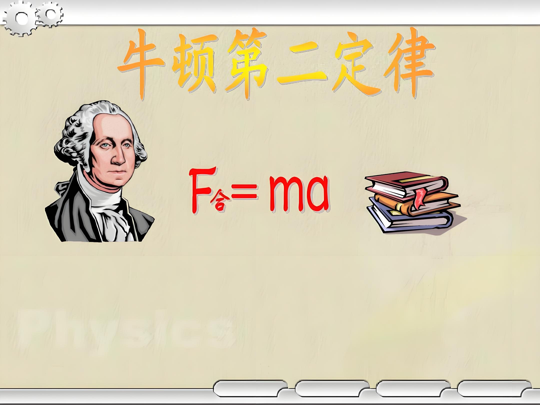 牛顿第二定律